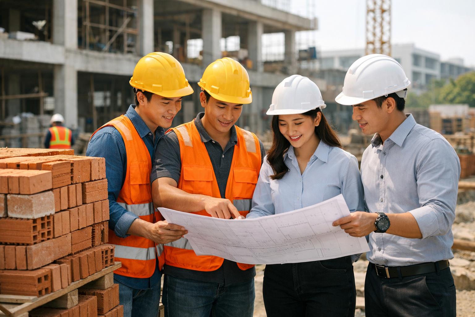 Cách tính số lượng gạch cần dùng khi xây dựng công trình